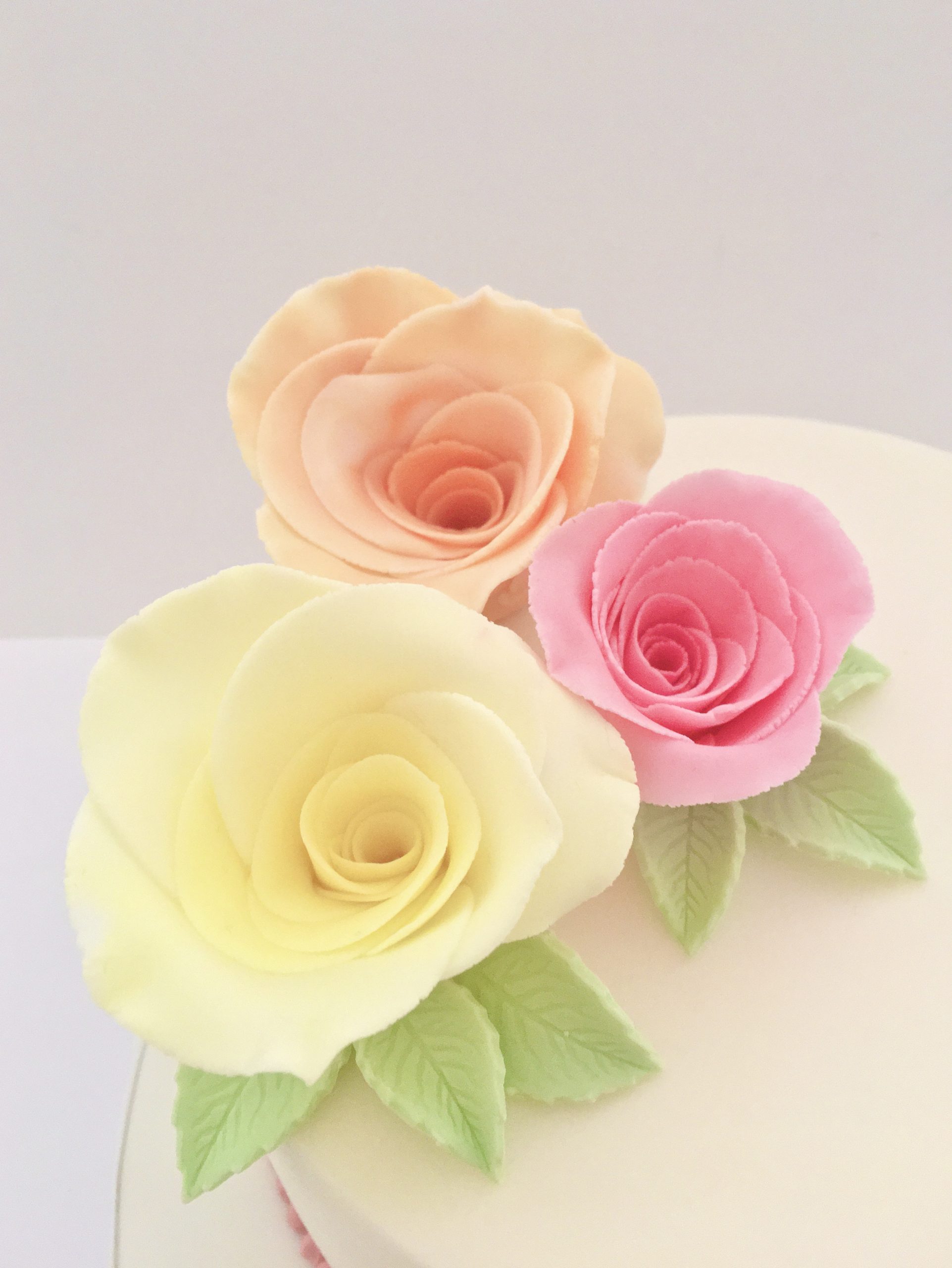 Cake Decorating Fondant Rose Sugar Flowers Craft Class Miscellany Cakes Portlaoise